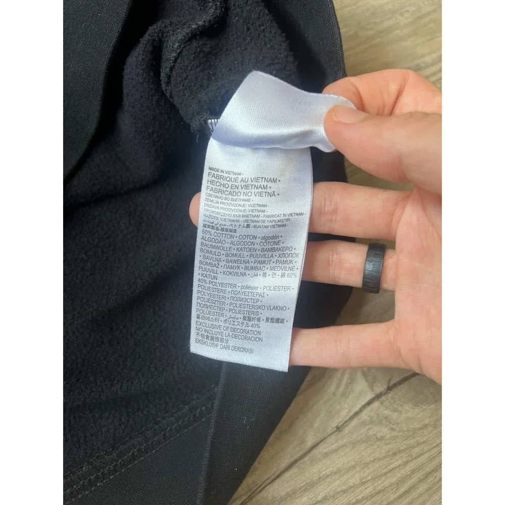 Nike 3Brand Boys Hooded Sweatshirt Black Size XL
